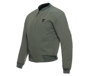 Dainese - Bhyde No-Wind Tex Jacket, Motorcycle Bomber, Windproof And Water Repellent Fabric, Soft Protectors On Shoulders And Elbows, Men's Motorcycle Jacket, Green, 56