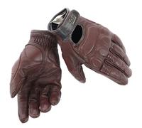 DAINESE BLACKJACK UNISEX DARK BROWN RETRO CLASSIC LEATHER MOTORCYCLE GLOVES