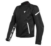 Dainese Bora Air Tex Motorcycle Jacket - Black/White - 622