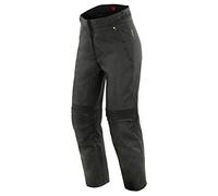Dainese - Campbell Lady D-Dry Pants, Touring Pants, Women's Motorcycle Pants, Waterproof, Wide Fit, Protection On Knees And Hips, Black/Black, 38