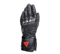 Dainese - Carbon 4 Long Leather Gloves, Long Leather Sport Motorcycle Gloves, Carbon Knuckle Protectors, Black/Black/Black, L