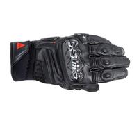 Dainese Carbon 4 Short Leather Motorcycle Motorbike Gloves - Black