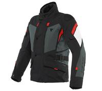 DAINESE CARVE MASTER 3 GORETEX BLACK RED WATERPROOF MOTORCYCLE TOURING JACKET