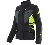 Dainese Carve Master 3 Lady Gore-Tex Motorcycle Jacket Black/Ebony/Flo Yellow