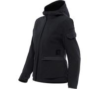 Dainese Centrale Absoluteshell Pro Ladies Motorcycle Hooded Textile Jacket Black