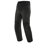 Dainese - Connery D-Dry Pants, Waterproof Touring Pants, Knee Protectors, Wide Fit Pants, Motorcycle Pants For Men, Black/Black, 58