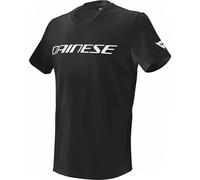 Dainese Cotton Fashionable Casual Wear T-Shirt Black / White