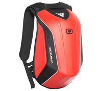 Dainese - D-Mach Travel Backpack, Mochila Moto de Viaje 22.2 L, Impermeable y Aerodinámica con Bolsillo para Ordenador Portátil, Mochila con Estructura Rígida, Protege de la Lluvia, Rojo