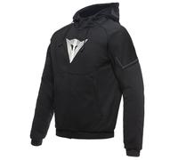 Dainese Daemon-X Safety Motorcycle Zip Hoodie, black-white, size 58
