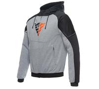 DAINESE DAEMON-X SAFETY MOTORCYCLE MOTORBIKE HOODIE 95H GREY BLACK FLUO RED