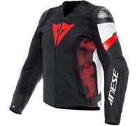 DAINESE DAINESE - Jacket Avro 5 Black / Red-lava / White 48