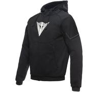 Dainese Daemon-X Safety Motorcycle Zip Hoodie, black-white, size 48