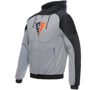DAINESE DAINESE - Jacket Daemon-X Safety Melange-Grey / Black / Red Fluo 44