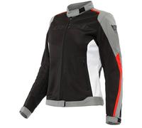DAINESE DAINESE - Jacket Hydraflux 2 Air D-Dry Lady Black / Charcoal-Gray / Lava-Red 50