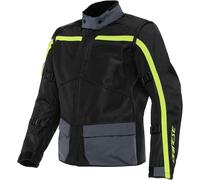 DAINESE DAINESE - Jacket Outlaw Tex Black / Black / Ebony / Fluo-Yellow 44