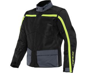DAINESE DAINESE - Jacket Outlaw Tex Black / Black / Ebony / Fluo-Yellow 50