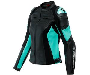 DAINESE DAINESE - Jacket Racing 4 Lady Black / Acqua-Green 46