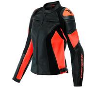 DAINESE DAINESE - Jacket Racing 4 Lady Black / Fluo-Red 42