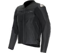 DAINESE DAINESE - Jacket Racing 5 Leather Black / Black / Black 44