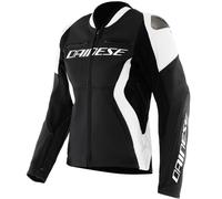 DAINESE DAINESE - Jacket Racing 5 Leather Lady Black / White 48