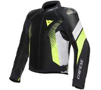 DAINESE DAINESE - Jacket Super Rider 2 Absoluteshell Black / White / Fluo Yellow 54