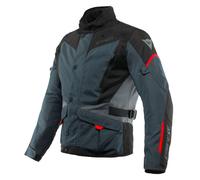 Dainese Tempest 3 D-Dry Motorcycle Textile Jacket, black-grey-red, size 48 for Men