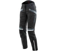 Dainese - Tempest 3 D-Dry Lady Pants, Women's Motorcycle Touring Pants, Waterproof Membrane, Removable Thermal Interior, Knee Protectors, Black/Black/Ebony, 44