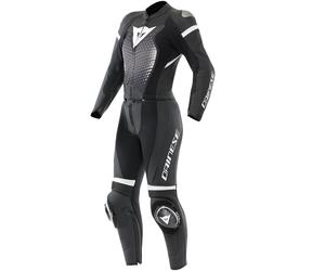 DAINESE DAINESE - Suits Fulminea 2PCS S/T Leather Lady Black / White 47T