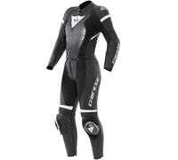 DAINESE DAINESE - Suits Fulminea 2PCS S/T Leather Lady Black / White 56T