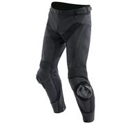 Dainese Delta 4 Leather Motorcycle Pants - Regular Leg - Black (631)