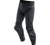 Dainese Delta 4 Motorcycle Motorbike Leather Trouser Black / Black