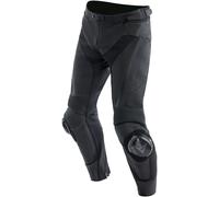 Dainese Delta 4 perforated Motorcycle Leather Pants, black, size 3XL 4XL for Men