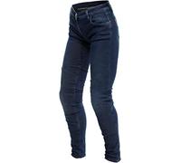 Dainese Denim Brushed Skinny Ladies Motorcycle Jeans, blue, 31
