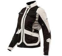 Dainese Desert Lady Tex Motorcycle Jacket - Black/Grey 27G