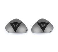 Dainese - Dets Aluminum Shoulder Plates, Aluminium Motorcycle Shoulder Protectors, Replacement Protectors for Motorbike Suit, for Men and Women, Aluminum/Black