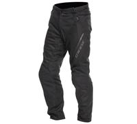 Dainese - Drake 2 Super Air Tex Pants, Mesh Motorcycle Trousers, Ventilated and Lightweight, with Removable Protectors, Men, Black/Black, 62