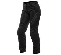 DAINESE - Drake 2 Super Air Tex Pants Wmn, Ventilated Motorcycle Trousers, Fabric, for the Summer Season, with Removable Protectors, Black, 42