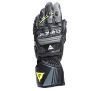 Dainese Druid 4 Motorcycle Gloves, black-grey-yellow, size XS