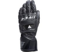Dainese Druid 4 Leather Motorcycle Gloves Black / Black / Charcoal Grey