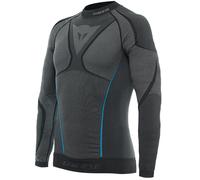 Dainese Dry Long Sleeve Motorcycle Base Layer - Black/Blue (607)