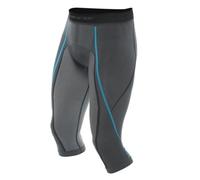 Dainese - Dry Pants Man 3/4, Thermal Ski Pants, Breathable and Insulating Leggings, Man, Black/Blue, M