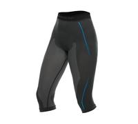 Dainese - Dry Pants Wmn 3/4, Thermal Ski Pants, Breathable and Insulating Leggings, Woman, Black/Blue, M
