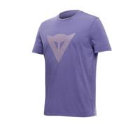 Dainese Dyed Speed Demon T-Shirt, Men's Regular Fit Garment Dyed Cotton T-Shirt with Tone on Chest Print Essential Style for Men, Skipper Blue, M