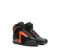 Dainese Energyca Air Short Boots Black/Fluo-Red Urban Touring Short Motorcycl...