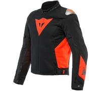Dainese Energyca Air Tex Motorcycle Textile Jacket, black-red, size 46