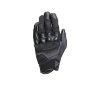 DAINESE - Ermex Gloves, Summer Motorcycle Gloves, Breathable with Mesh Inserts, Rigid Knuckle Protectors, Leather Reinforcements, Touchscreen, M, Black and Anthracite