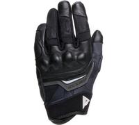 DAINESE - Ermex Gloves, Women's Summer Motorcycle Gloves, Breathable with Mesh Inserts, Rigid Knuckle Protectors, Leather Reinforcements, Touchscreen, S, Black and White