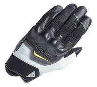 Dainese Ermex Motorcycle Motorbike Textile Gloves - Black / Green