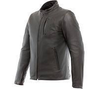 Dainese Fulcro Motorcycle Leather Jacket, brown, size 44
