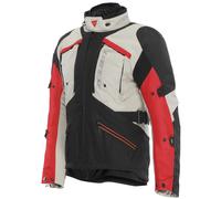 Dainese Gullfoss D-Dry Waterproof Motorcycle Jacket - Tidal Foam / Black / Red